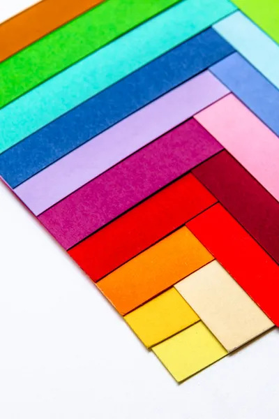 Cartones de colores — Foto de Stock