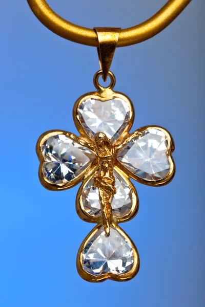 Pendentif d'un crucifix — Photo