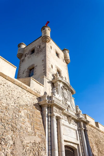 Doors of Earth of Cadiz, Spain — Stock Photo, Image