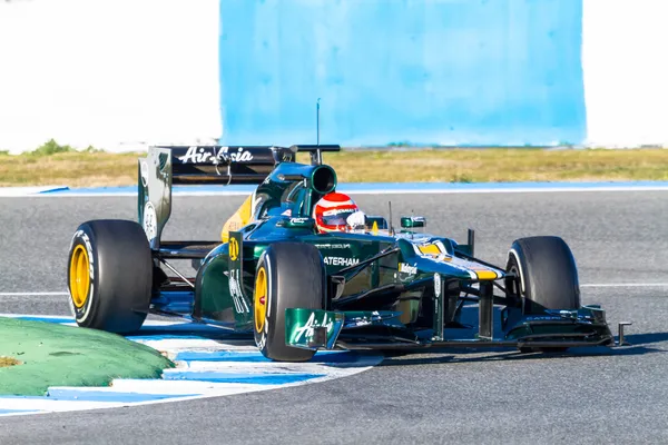 Équipe catherham f1, jarno trulli, 2012 — Photo