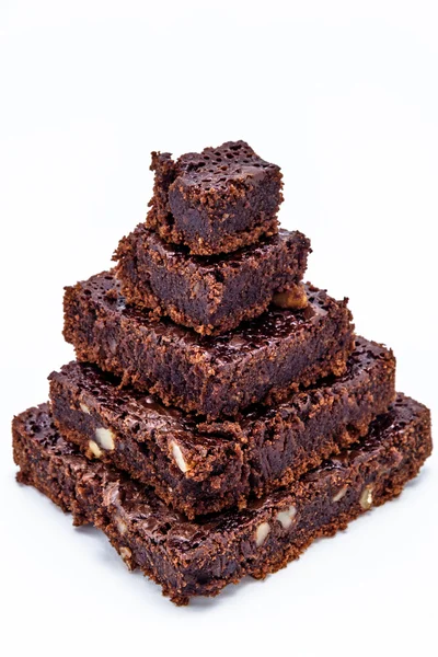 Massor av brownies — Stockfoto