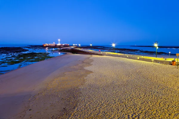 La caleta cadiz, plaj — Stok fotoğraf