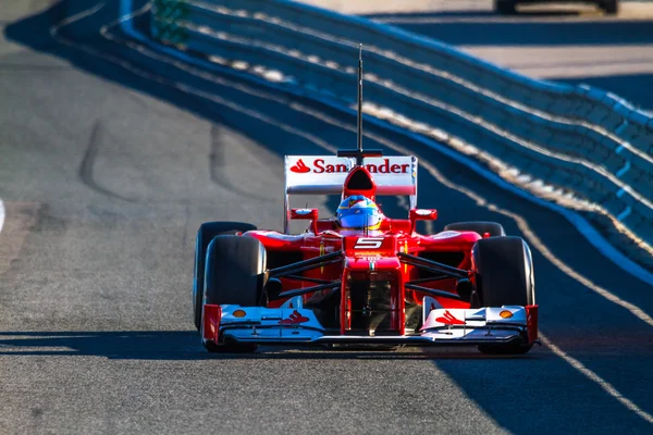 Scuderia Ferrari F1, Fernando Alonso, 2012 — Fotografia de Stock