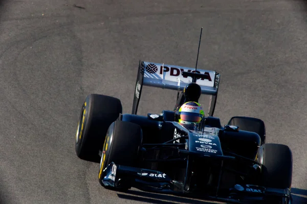 Csapat williams f1, pastor maldonado, 2011 — Stock Fotó