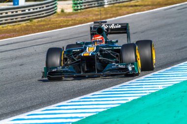 takım catherham f1, jarno trulli, 2012