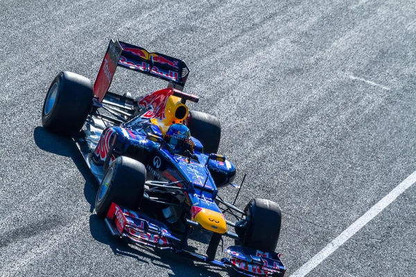 Team Red Bull F1, Sebastian Vettel, 2012 — Stock Photo, Image