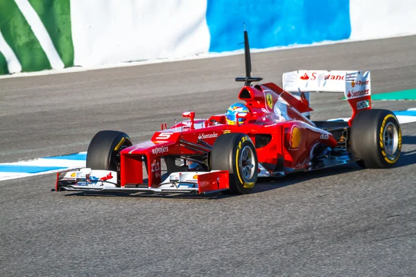 Scuderia Ferrari F1, Фернандо Алонсо, 2012 — стокове фото