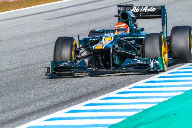 takım catherham f1, jarno trulli, 2012