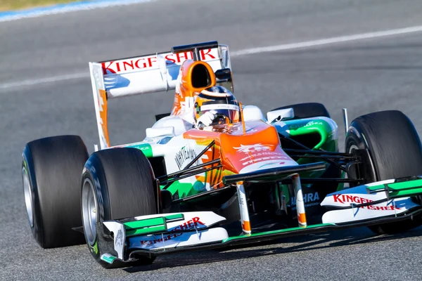 Team Force India F1, Nico Hülkenberg, 2012 — Foto de Stock