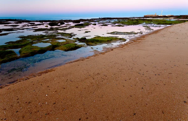 Praia de La Caleta de Cádiz — Fotografia de Stock