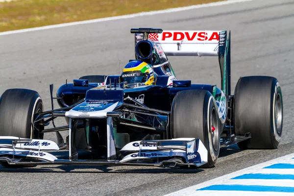 Team Williams F1, Bruno Senna, 2012 — Stock Photo, Image