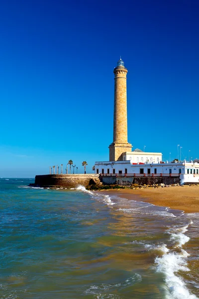 Φάρος του chipiona, cadiz — Φωτογραφία Αρχείου