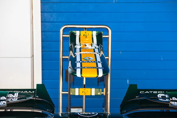 Equipe Catherham F1, Jarno Trulli, 2012 — Fotografia de Stock