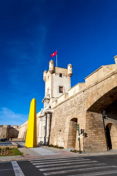 Doors of Earth of Cadiz, Spain — Stock Photo, Image