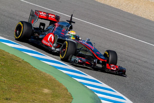 Team Mclaren F1, Lewis Hamilton, 2012 — Stockfoto