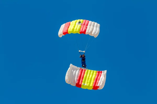 Parachutist of the PAPEA — Stock Photo, Image