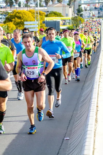 XXVIII yarı maraton bahia de cadiz — Stok fotoğraf