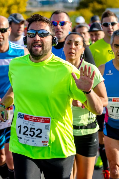 XXVIII půlmaraton bahia de cadiz — Stock fotografie
