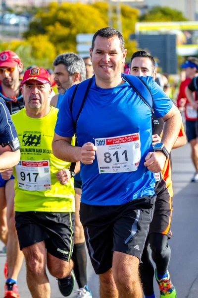 XXVIII yarı maraton bahia de cadiz — Stok fotoğraf