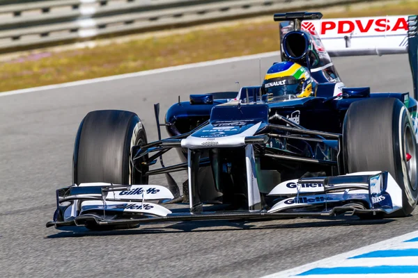 Equipo Williams F1, Bruno Senna, 2012 — Foto de Stock