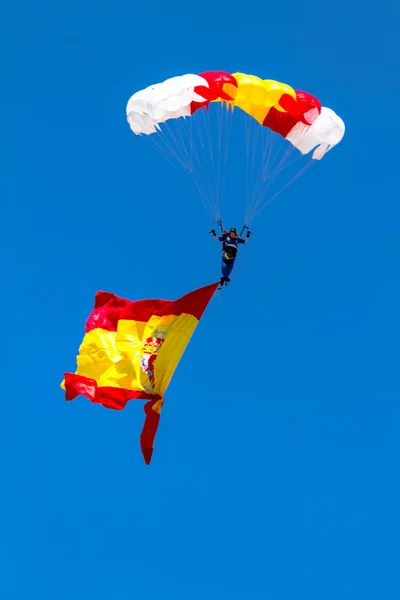 Paraşütçü papea — Stok fotoğraf