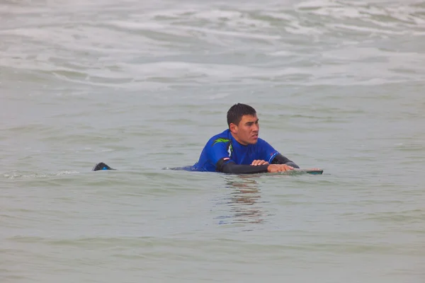 Bodyboader en el 2º Campeonato Impoxibol, 2011 — Foto de Stock