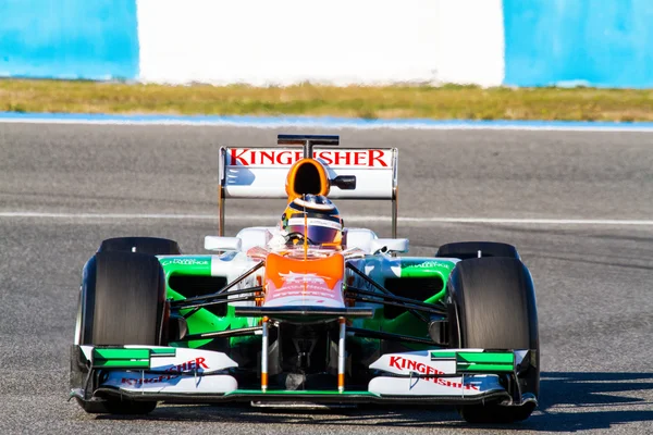 Team Force India F1, Nico Hascar lkenberg, 2012 — Foto Stock