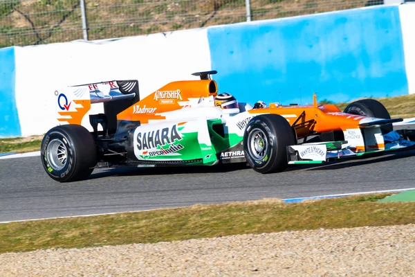 Team Force India F1, Nico Hülkenberg, 2012 — 스톡 사진