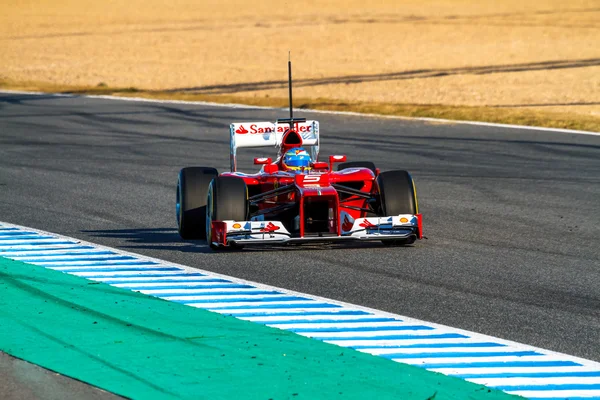 Scuderia Ferrari F1, Фернандо Алонсо, 2012 — стоковое фото