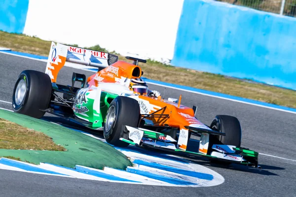 Team Force India F1, Nico Hülkenberg, 2012 — Stock fotografie