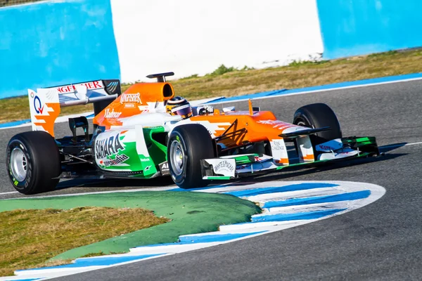 Team Force India F1, Nico Hülkenberg, 2012 — Foto de Stock