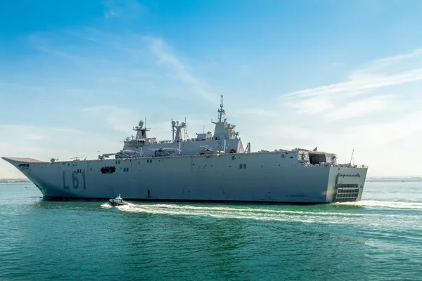 Aircraft carrier L-61 Juan Carlos I — Stock Photo, Image