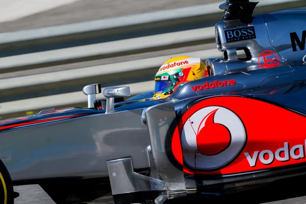 Equipe McLaren F1, Lewis Hamilton, 2012 — Fotografia de Stock