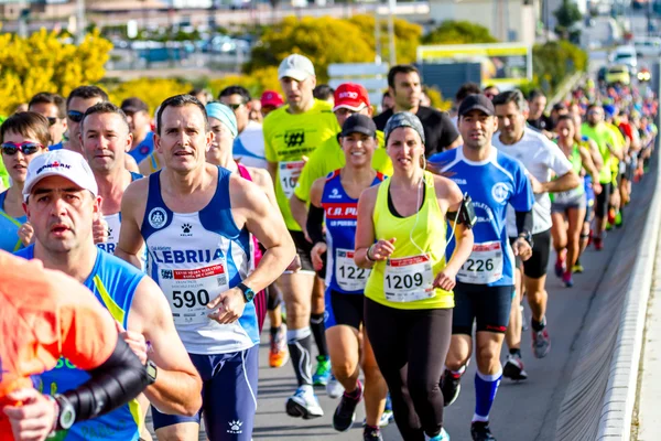 XXVIII půlmaraton bahia de cadiz — Stock fotografie