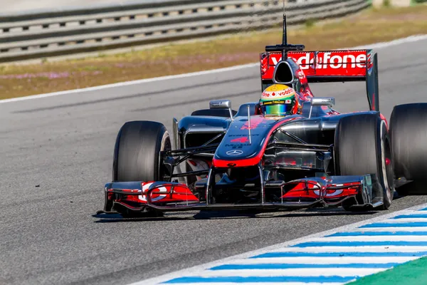 Team McLaren F1, Lewis Hamilton, 2012 — Stock Photo, Image