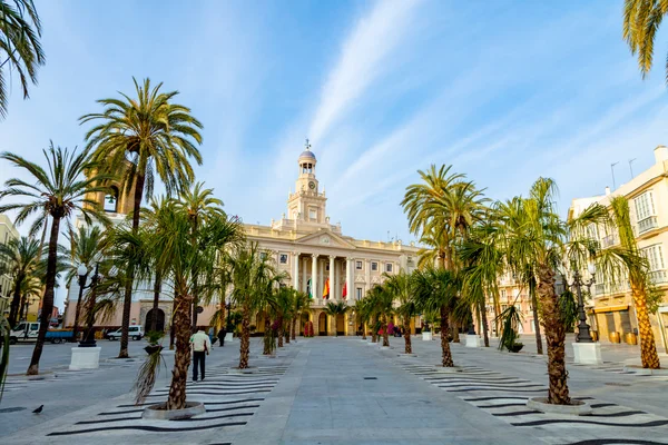 Câmara Municipal de Cádiz, Espanha — Fotografia de Stock