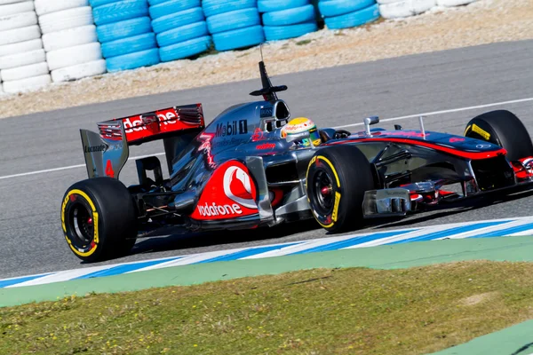 Equipo McLaren F1, Lewis Hamilton, 2012 —  Fotos de Stock