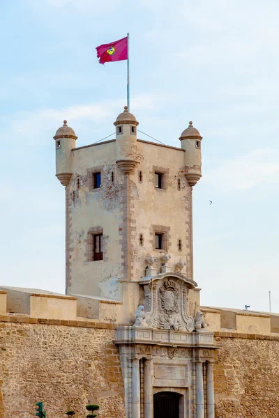 Cadiz, İspanya dünyanın kapıları — Stok fotoğraf