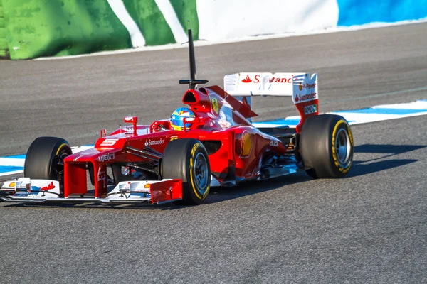Scuderia Ferrari F1, Fernando Alonso, 2012 — Fotografia de Stock