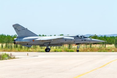Aircraft Dassault Mirage F1 clipart