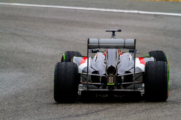 Zespół sauber f1, adrian sutil, 2014 — Zdjęcie stockowe