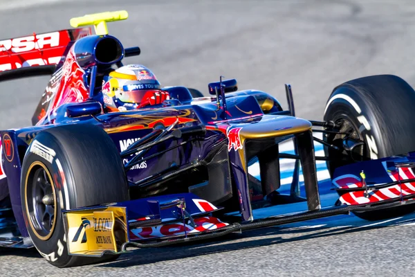 Team Toro Rosso F1, Jean-Eric Vergne, 2012 — Stockfoto