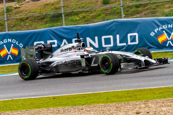 Equipo McLaren F1, Kevin Magnussen, 2014 —  Fotos de Stock