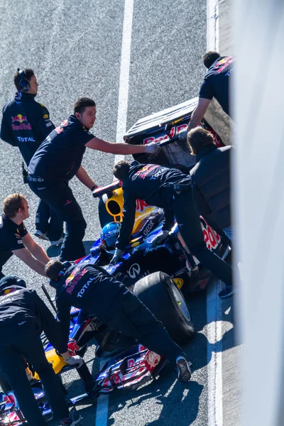 Team Red Bull F1, Sebastian Vettel, 2012 — Stockfoto