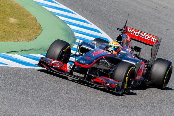 Mclaren F1, Lewis Hamilton, della squadra 2012 — Foto Stock
