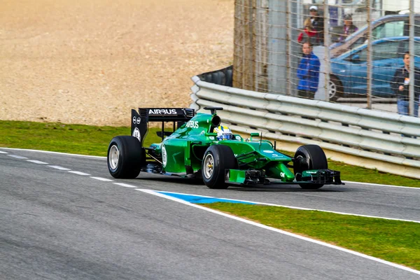 Equipo Caterham F1, Marcus Ericsson, 2014 —  Fotos de Stock
