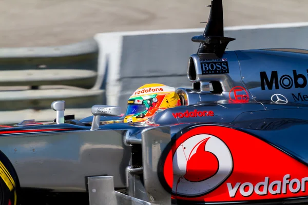 Equipe McLaren F1, Lewis Hamilton, 2012 — Fotografia de Stock