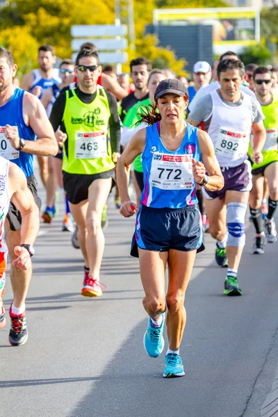 XXVIII yarı maraton bahia de cadiz — Stok fotoğraf