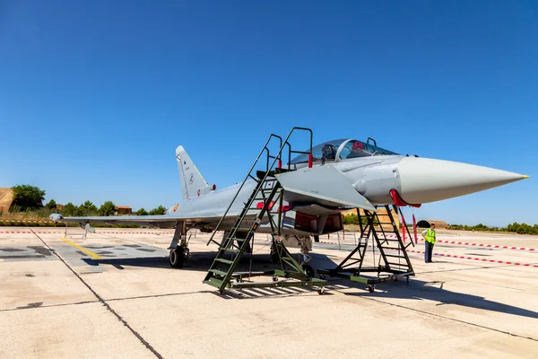 Aircraft Eurofighter Typhoon C-16 — Stock Photo, Image