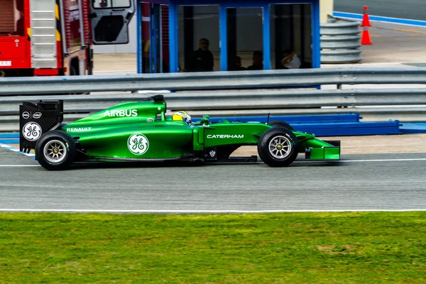 Equipo Caterham F1, Marcus Ericsson, 2014 —  Fotos de Stock